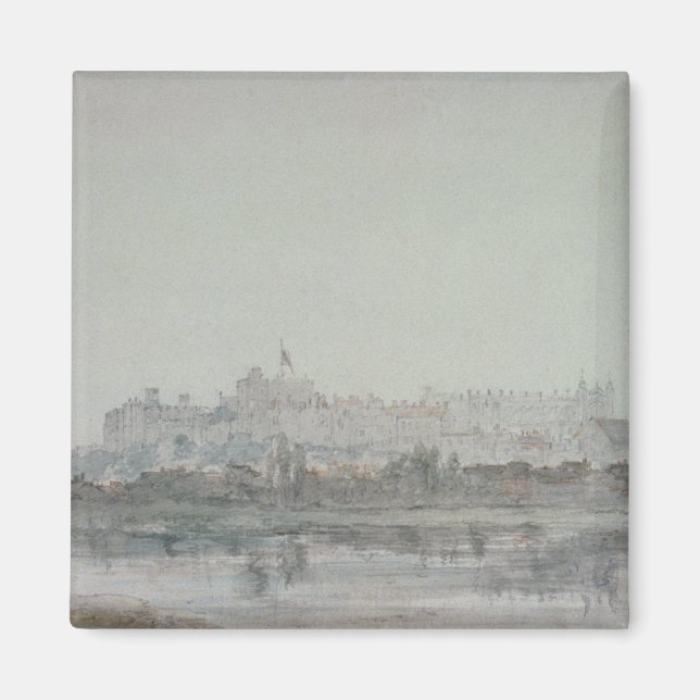 Imán John Constable | Castillo de Windsor desde el río, (Frente)