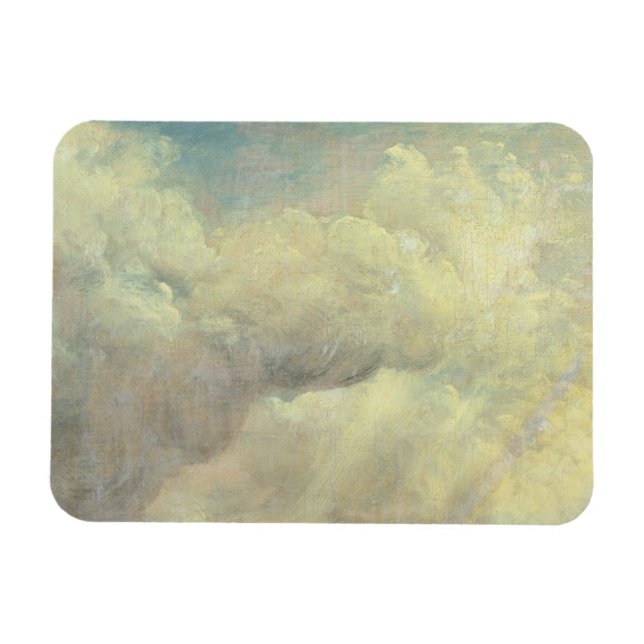 Imán John Constable | Cloud Study, c.1821 (aceite de ca (Horizontal)