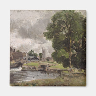 Imán John Constable   Dedham Lock y Mill