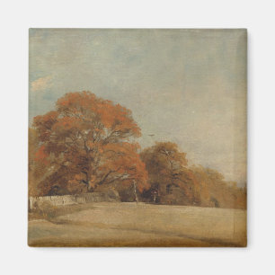 Imán John Constable el   un paisaje otoñal en las