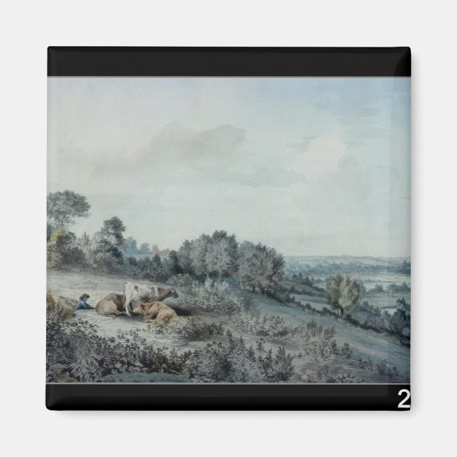 Imán John Constable | El valle del Stour (Frente)