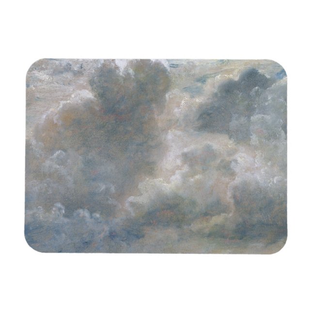 Imán John Constable | Estudio de las nubes de Cumulus,  (Horizontal)