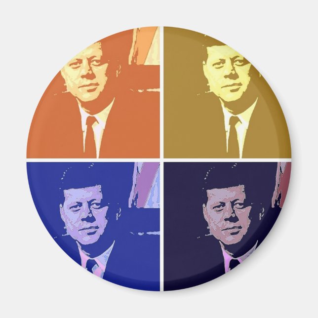 Imán John F Kennedy (Frente)