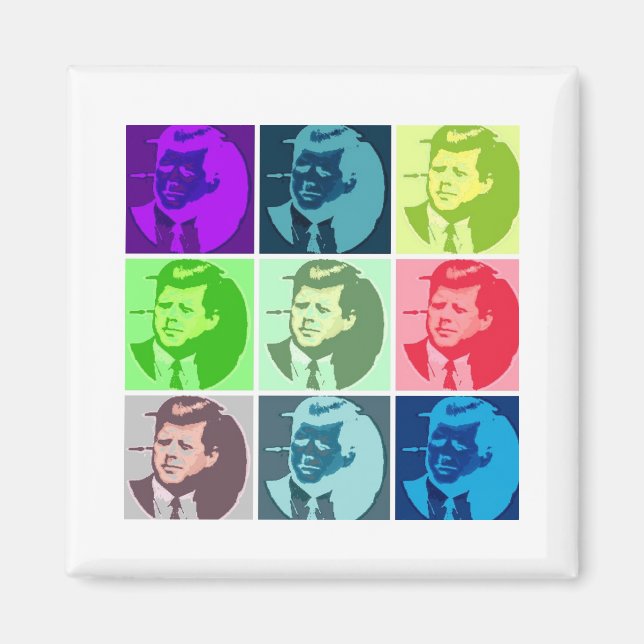 Imán John F Kennedy (Frente)