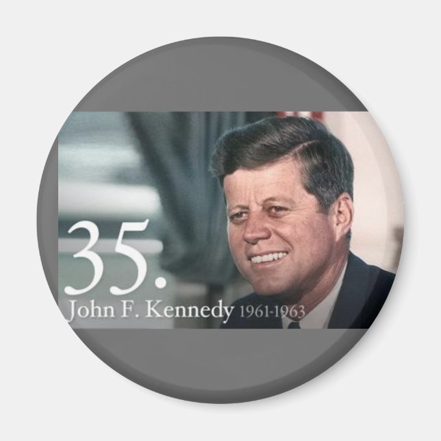 Imán John F Kennedy (Frente)