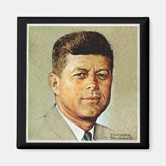 Imán John F. Kennedy EN MEMORIAM 2 (Frente)