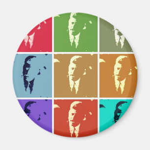 Imán John F Kennedy Pop Art