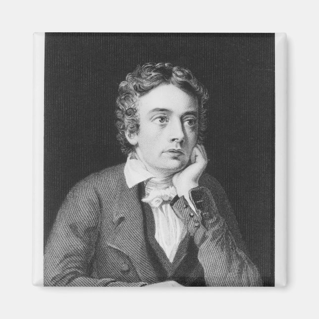 Imán John Keats (Frente)