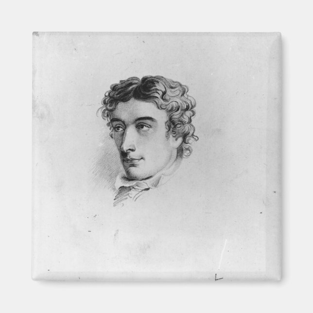 Imán John Keats (Frente)