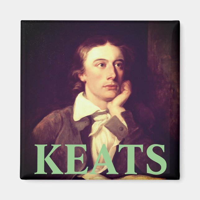 Imán John Keats Magnet (Frente)