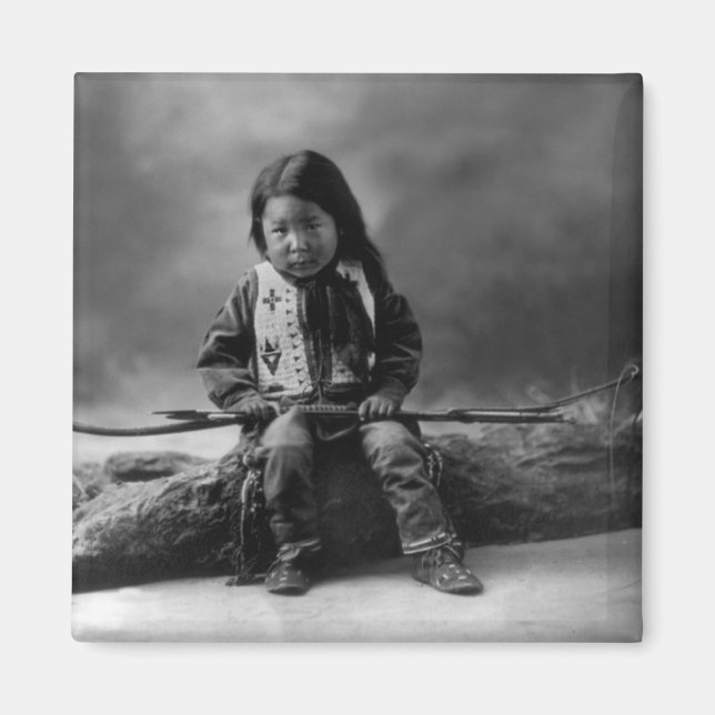 Imán John Lone Bull (Frente)