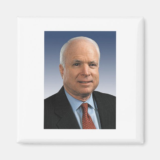 Imán John McCain (Frente)