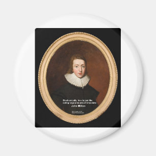 Imán John Milton Amor & Chocolate Regalos & Tarjetas