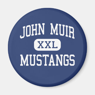 Imán John Muir - Mustangs - High - Pasadena California