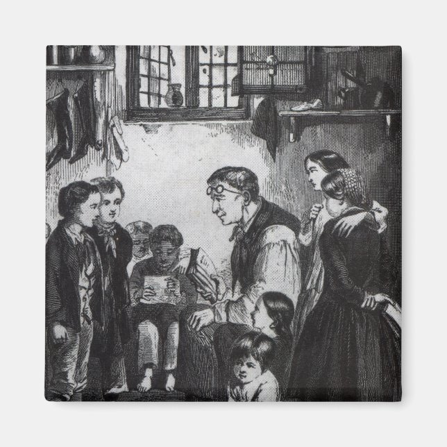 Imán John Pounds enseñando a los niños en su casa (Frente)