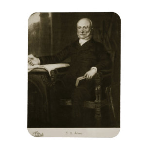 Imán John Quincy Adams, sexto presidente de Estados Uni