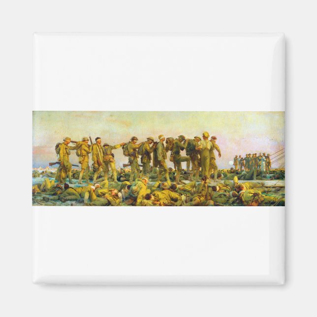 Imán John Singer Sargent Gassed Soldiers (Frente)