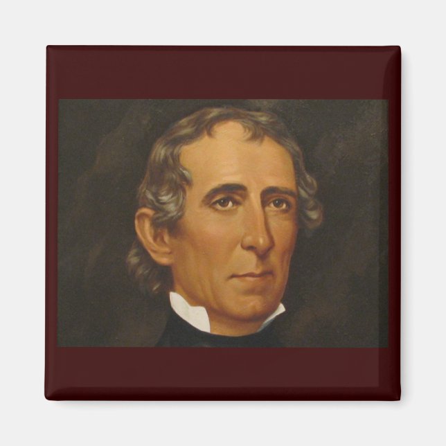 Imán John Tyler 10.º (Frente)