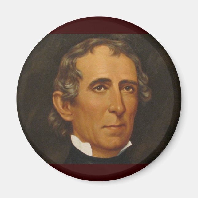 Imán John Tyler 10.º (Frente)