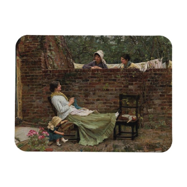Imán John William Waterhouse - Buenos vecinos (Horizontal)