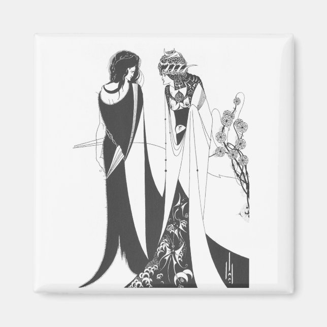 Imán John y Salome, de Aubrey Beardsley... HD (Frente)