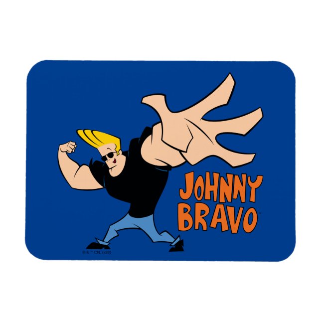 Imán Johnny Bravo Iconic Pose (Horizontal)