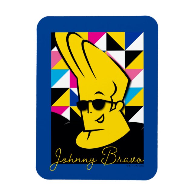 Imán Johnny Bravo Pop Art Graphic (Vertical)