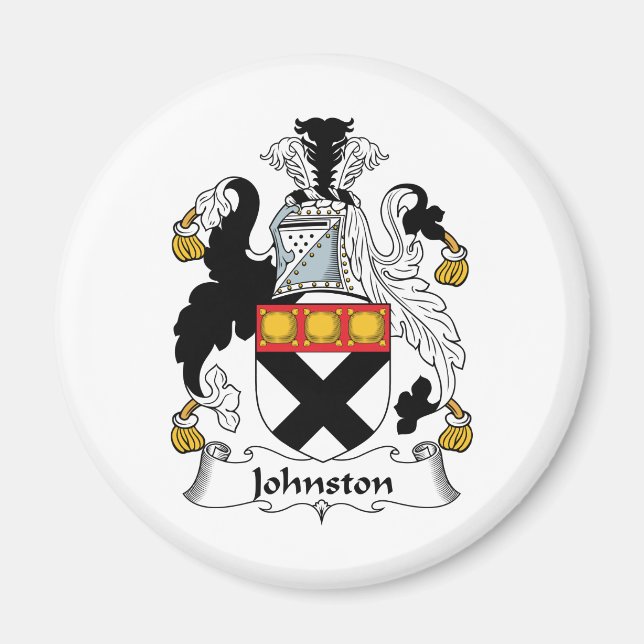 Imán Johnston Family Crest (Frente)