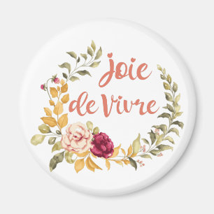 Imán Joie de Vivre French Saying