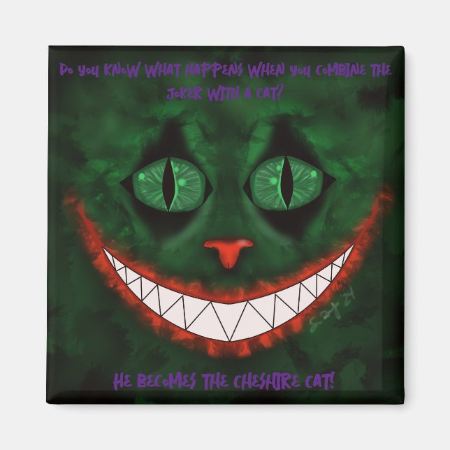 Imán Joker Cheshire (Frente)
