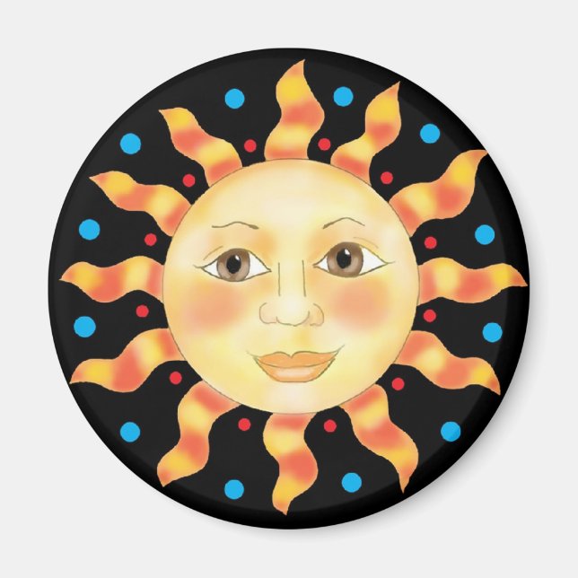 Imán Joker Sun Face Magnet (Frente)