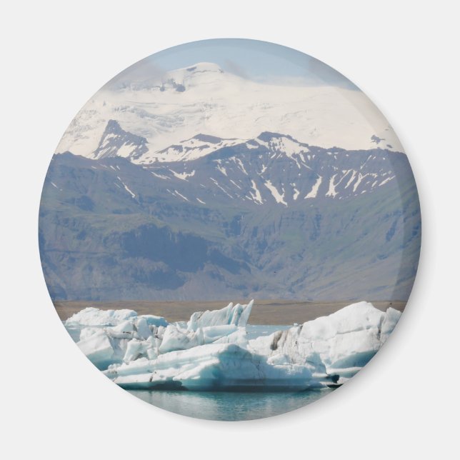 Imán Jokulsarlon Islandia Magnet (Frente)