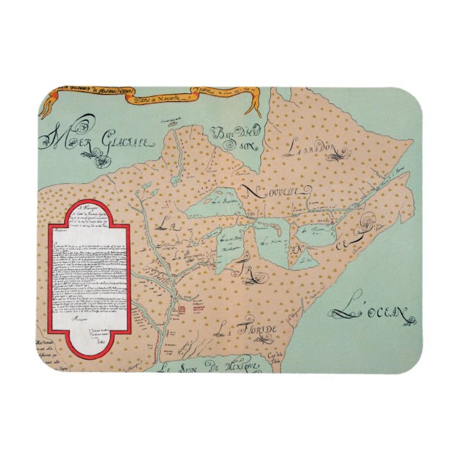 IMÁN JOLLIET: NORTEAMÉRICA 1674 (Horizontal)