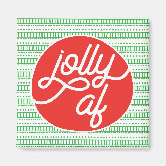 Imán Jolly AF Holiday (Frente)