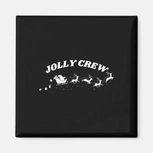 Imán Jolly Crew Navidades divertidos renos de camisas S