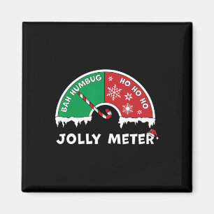 Imán Jolly Meter Bah Humbug En Ho Ho Ho Ho Ho Ho Anti N