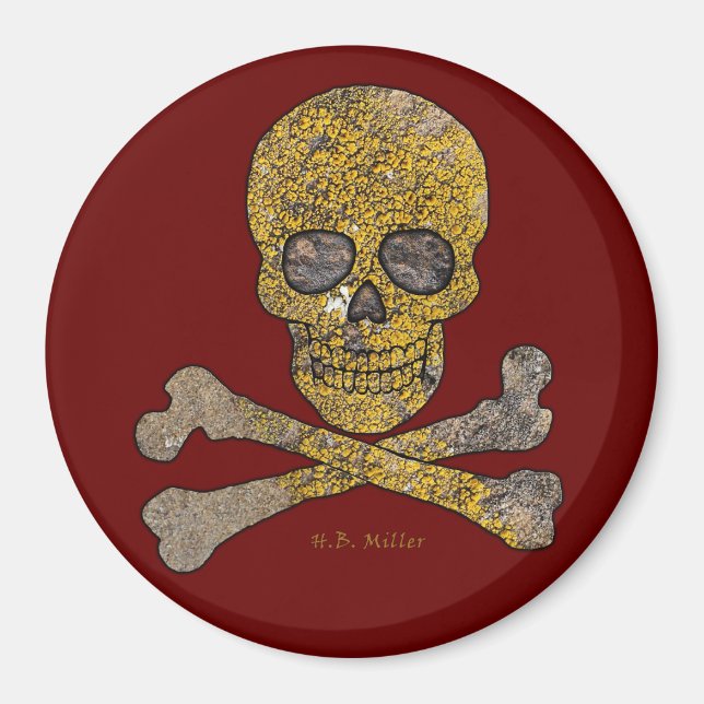 Imán Jolly Roger Talking Canyons Nuevo México (Frente)