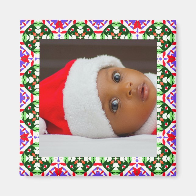 Imán Jolly y Navidades festivos Fotografía M (Frente)