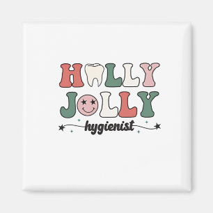 Imán Jolly y Navidades odontólogos higienistas Santa