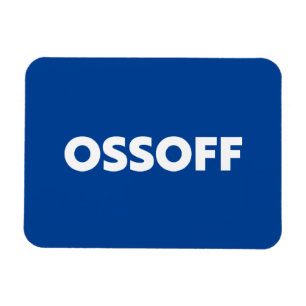 Imán Jon Ossoff Georgia Senado segunda vuelta azul blan