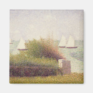 Imán Jorte Pedro Seurat el   La Rade de Grandcamp