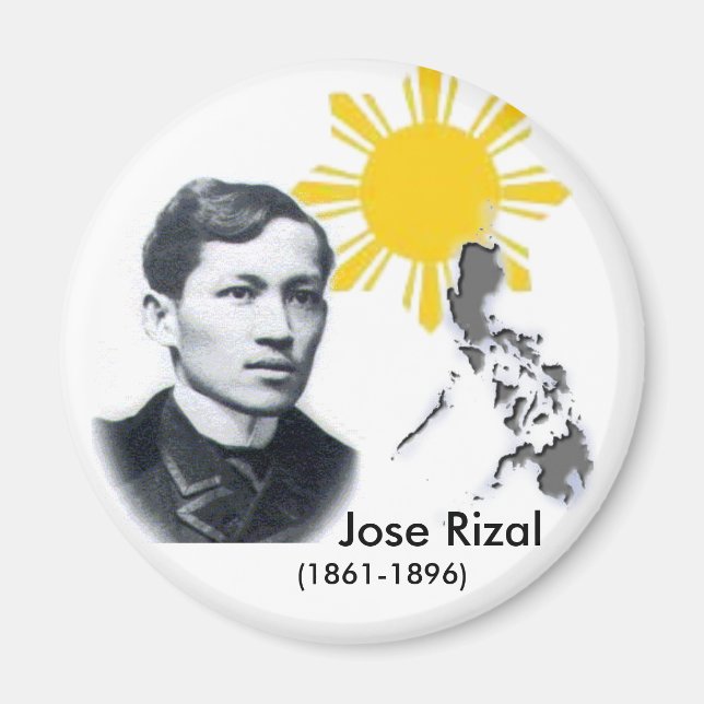 Imán Jose Rizal Magnet (Frente)