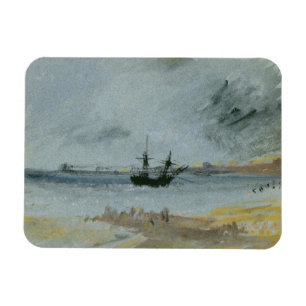 Imán Joseph Mallord William Turner Barco en tierra, Br