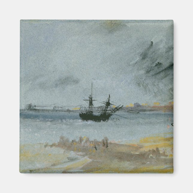 Imán Joseph Mallord William Turner | Barco terrestre, B (Frente)