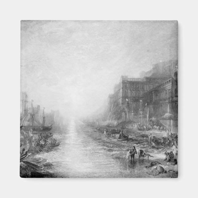 Imán Joseph Mallord William Turner | Embarcación de (Frente)