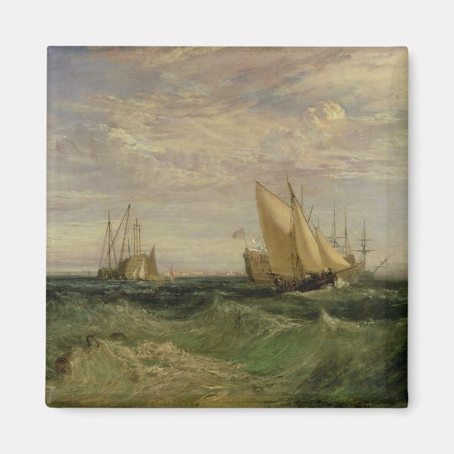 Imán Joseph Mallord William Turner | La confluencia de (Frente)