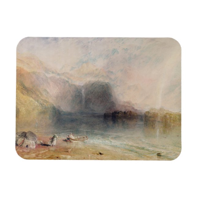 Imán Joseph Mallord William Turner | Lago Keswick, Cumb (Horizontal)
