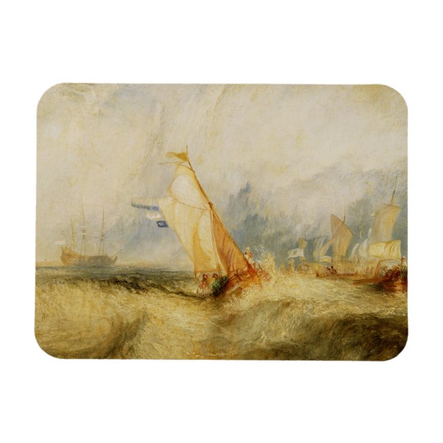 Imán Joseph Mallord William Turner | Van Tromp Going Ab (Horizontal)