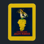 Imán Joseph Perrier Champagne Poster Promocional<br><div class="desc">Francia - Poster Promocional Joseph Perrier Champagne - Francia fue creada en 1930. Esta imagen representa escenas de Francia.</div>