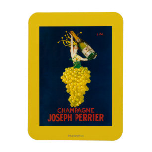 Imán Joseph Perrier Champagne Poster Promocional